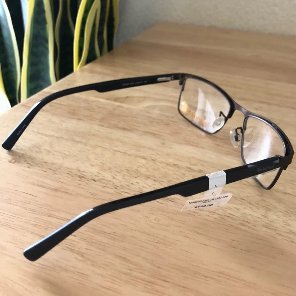 Timberland black eyeglasses frames size 53x17x140